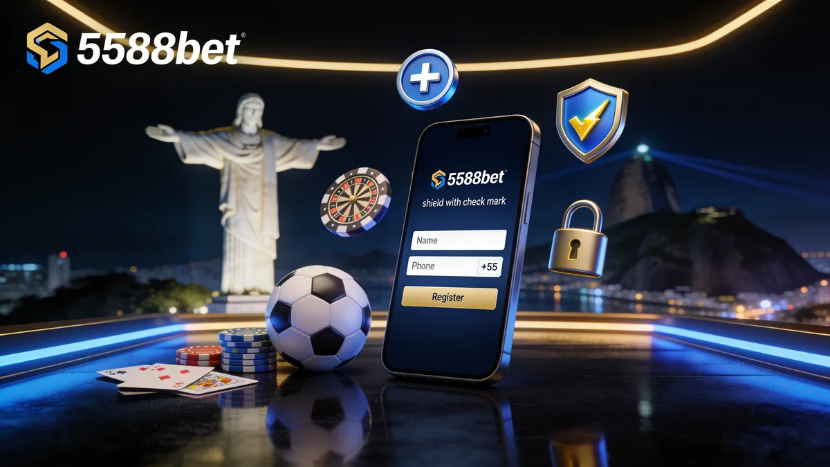Bônus de Boas-Vindas 5588bet para jogadores no Brasil